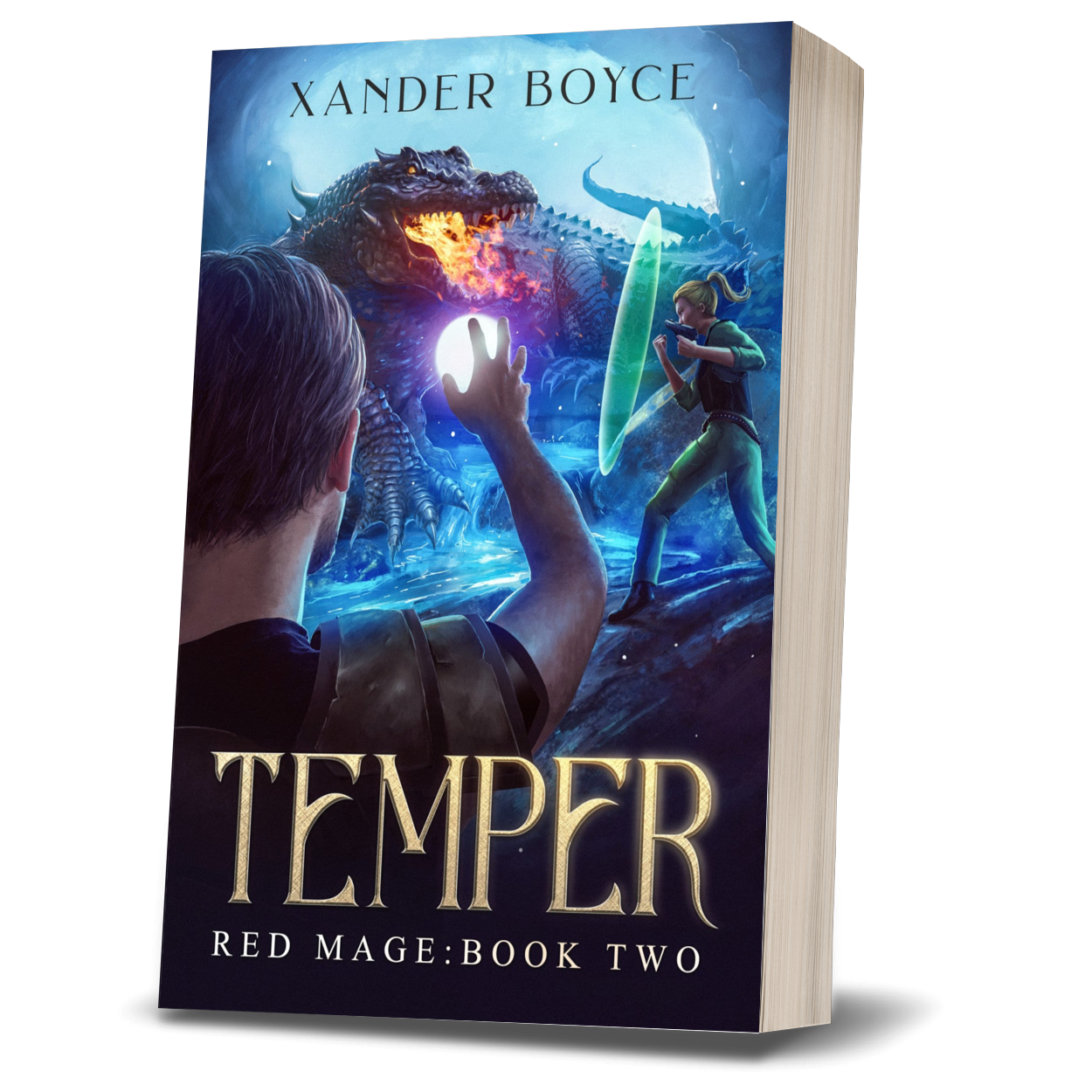Red Mage 2: Temper Signed paperback
