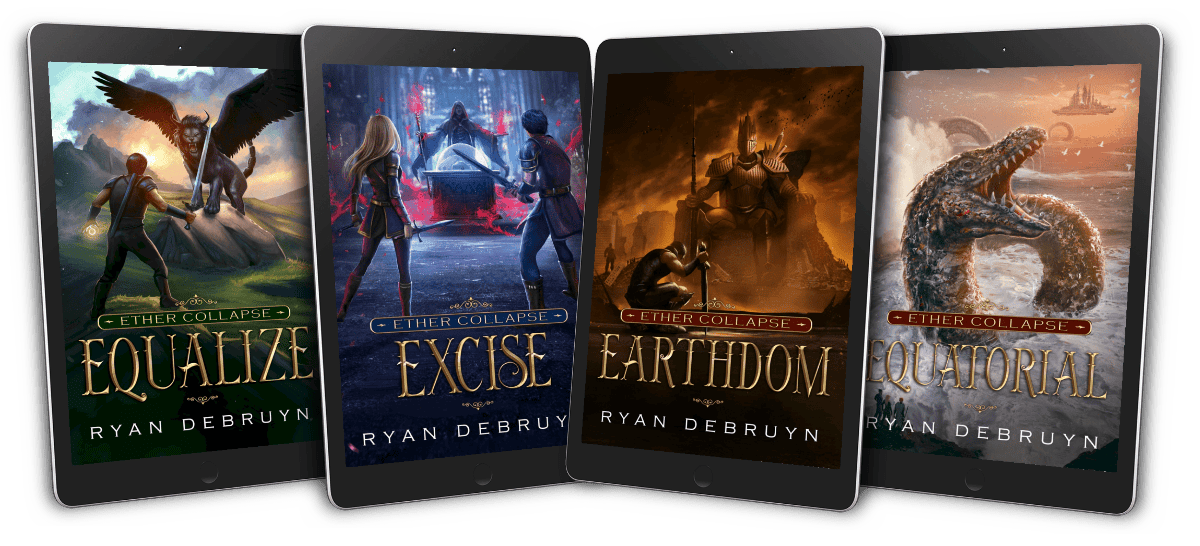 Ether Collapse series Ebooks | Books 1 to 4: Complimentary!