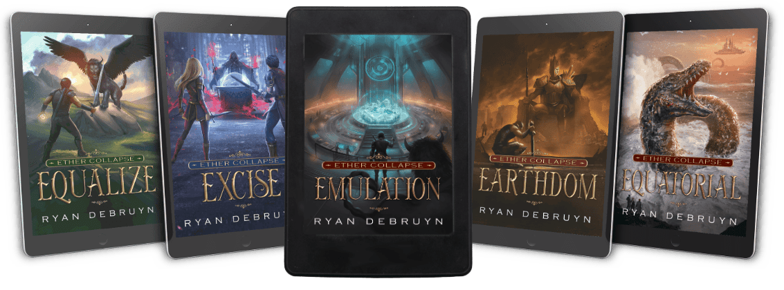 Ether Collapse series Ebooks | Books 1 to 4 FREE with the purchase of book 5!