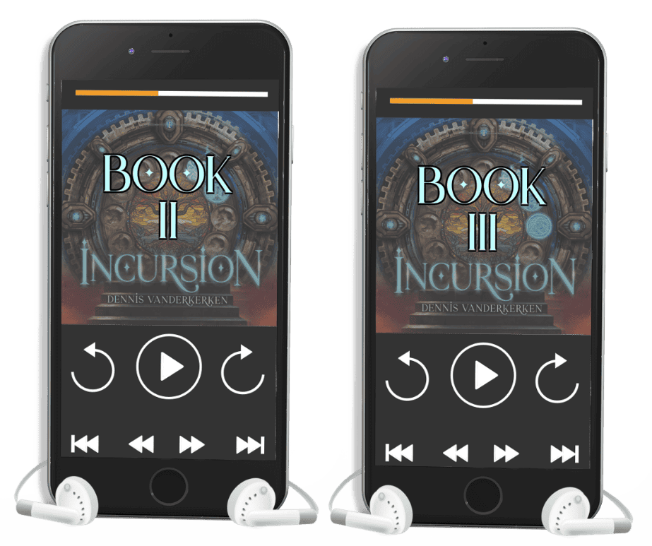 Incursion Audiobook Bundle | Book 2 (available now) and book 3 (preorder)