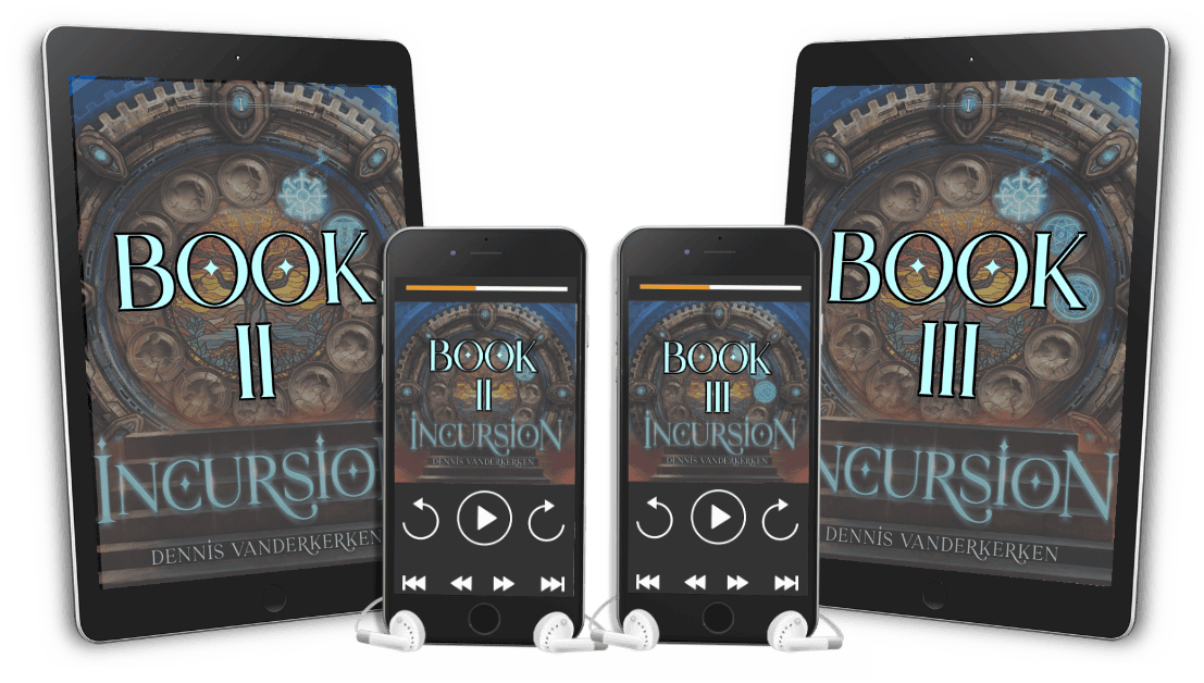 Incursion eBook and Audiobook Bundle | Book 2 (available now) and Book 3 (Preorder)