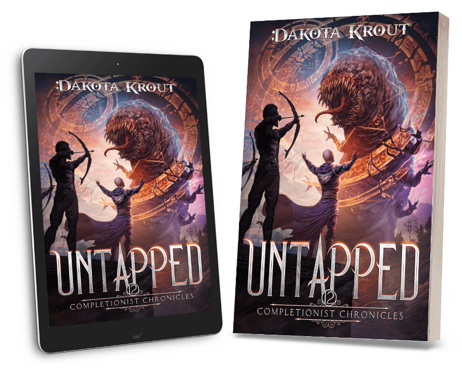 *Preorder* book 12 of the Completionist Chronicles series, coming to you June 18th! - Untapped Ebook and Signed Physical Book