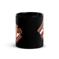 Fievil Black Glossy Mug