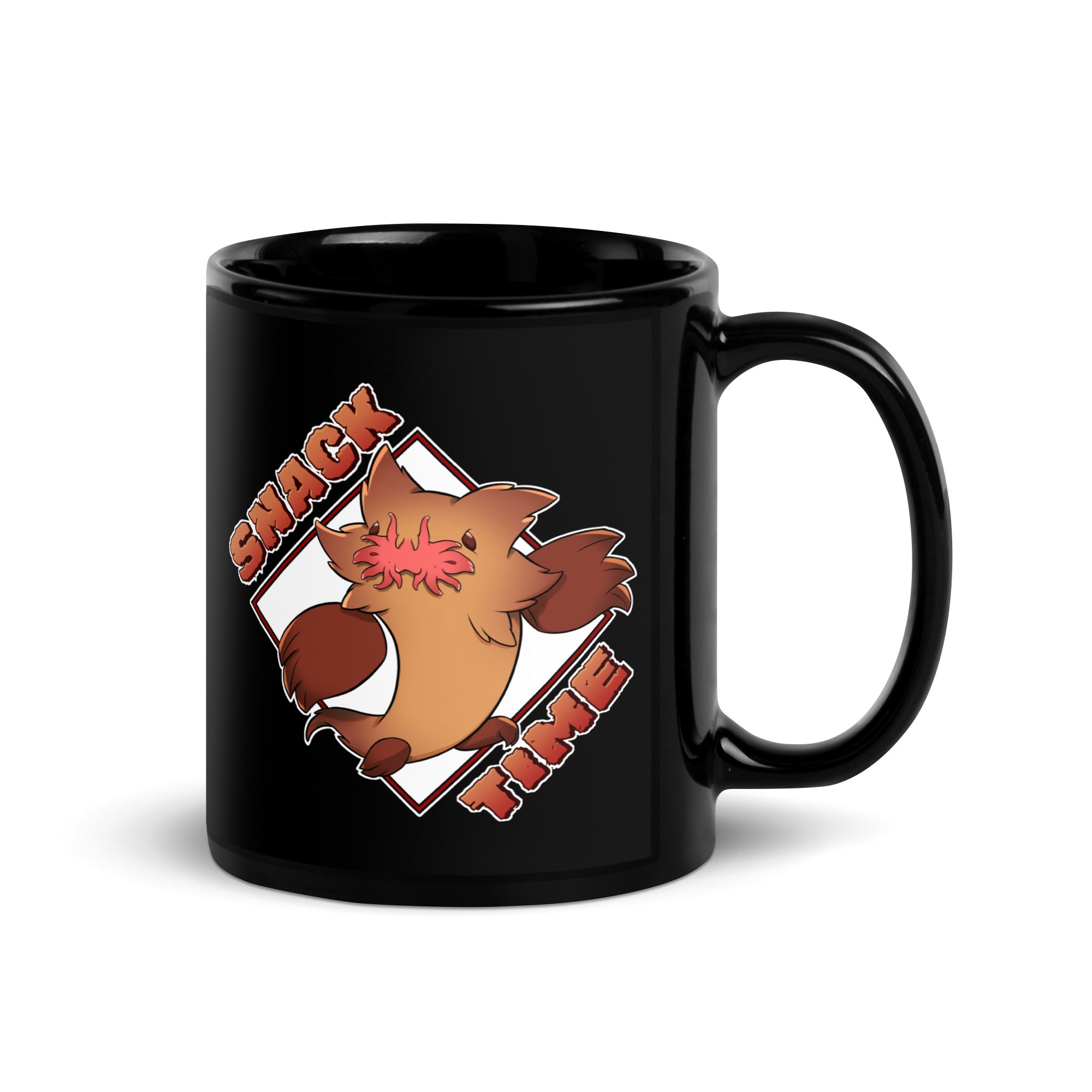 Fievil Black Glossy Mug