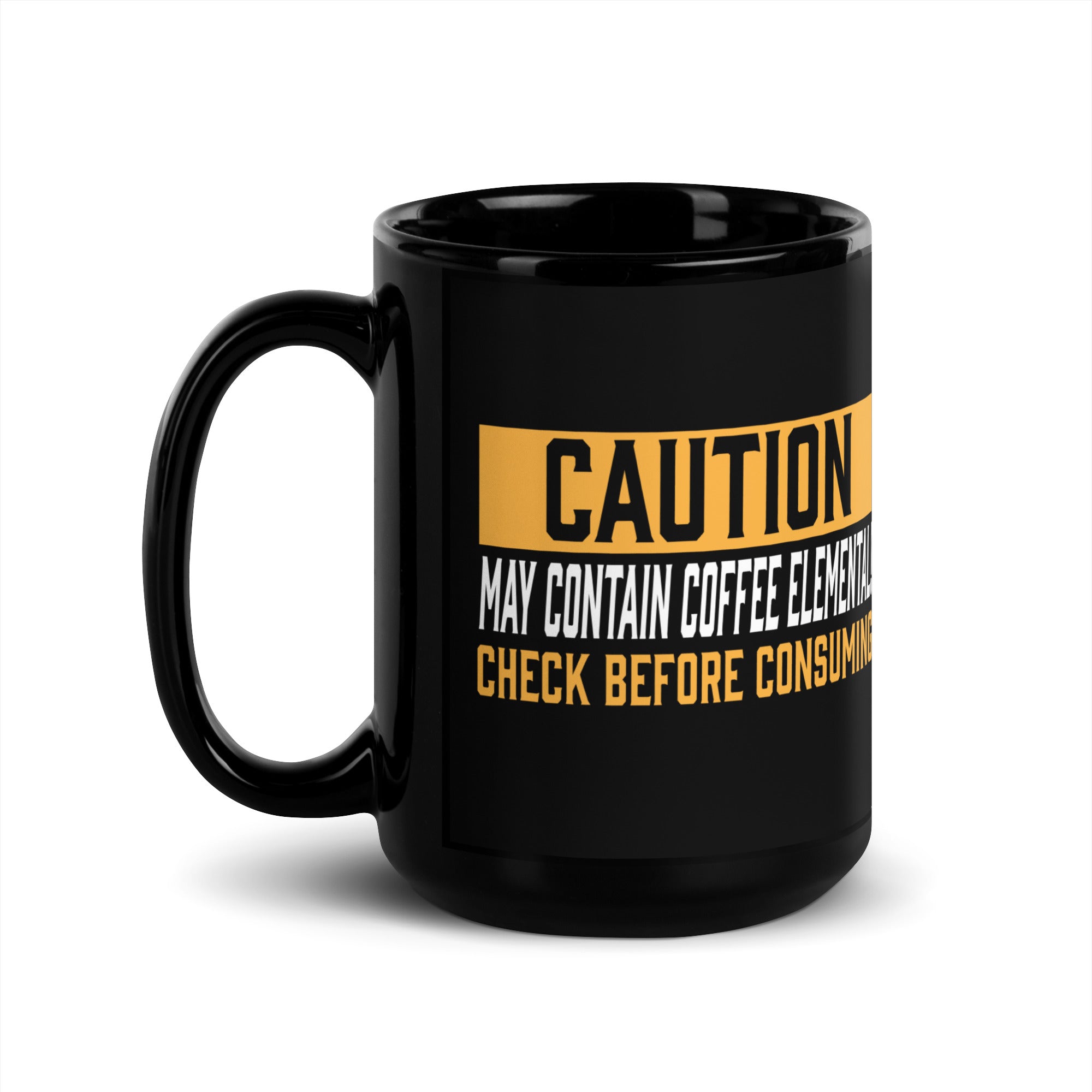 Caution! May Contain Coffee Elemental Mug