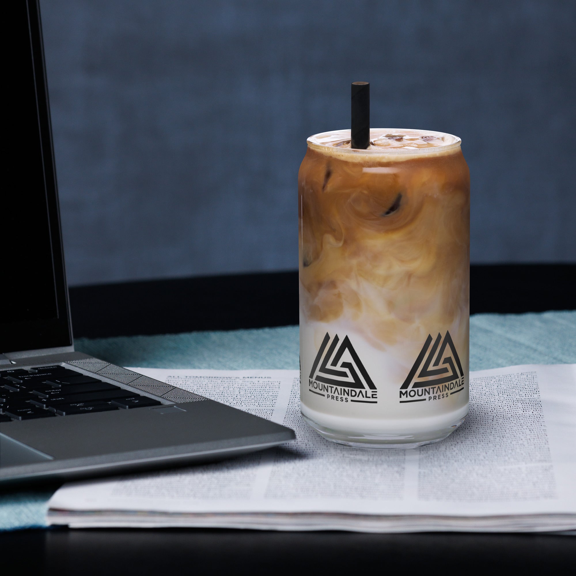 Mountaindale Press Logo glass