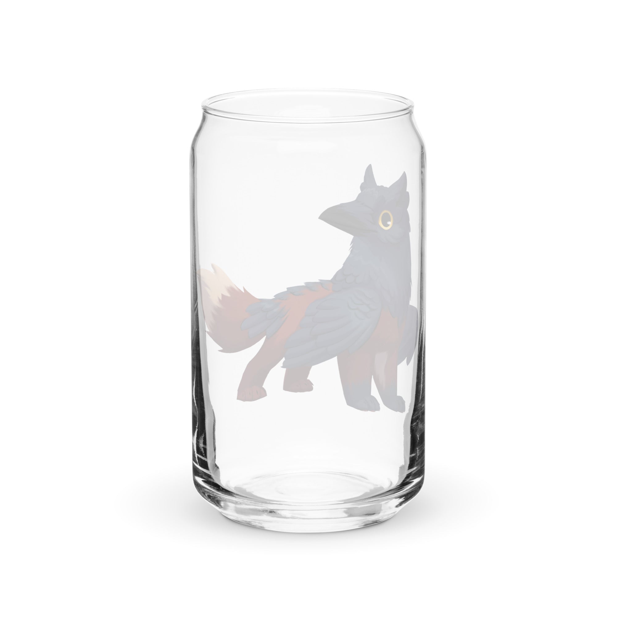 Alert Pit Can Shaped Glass