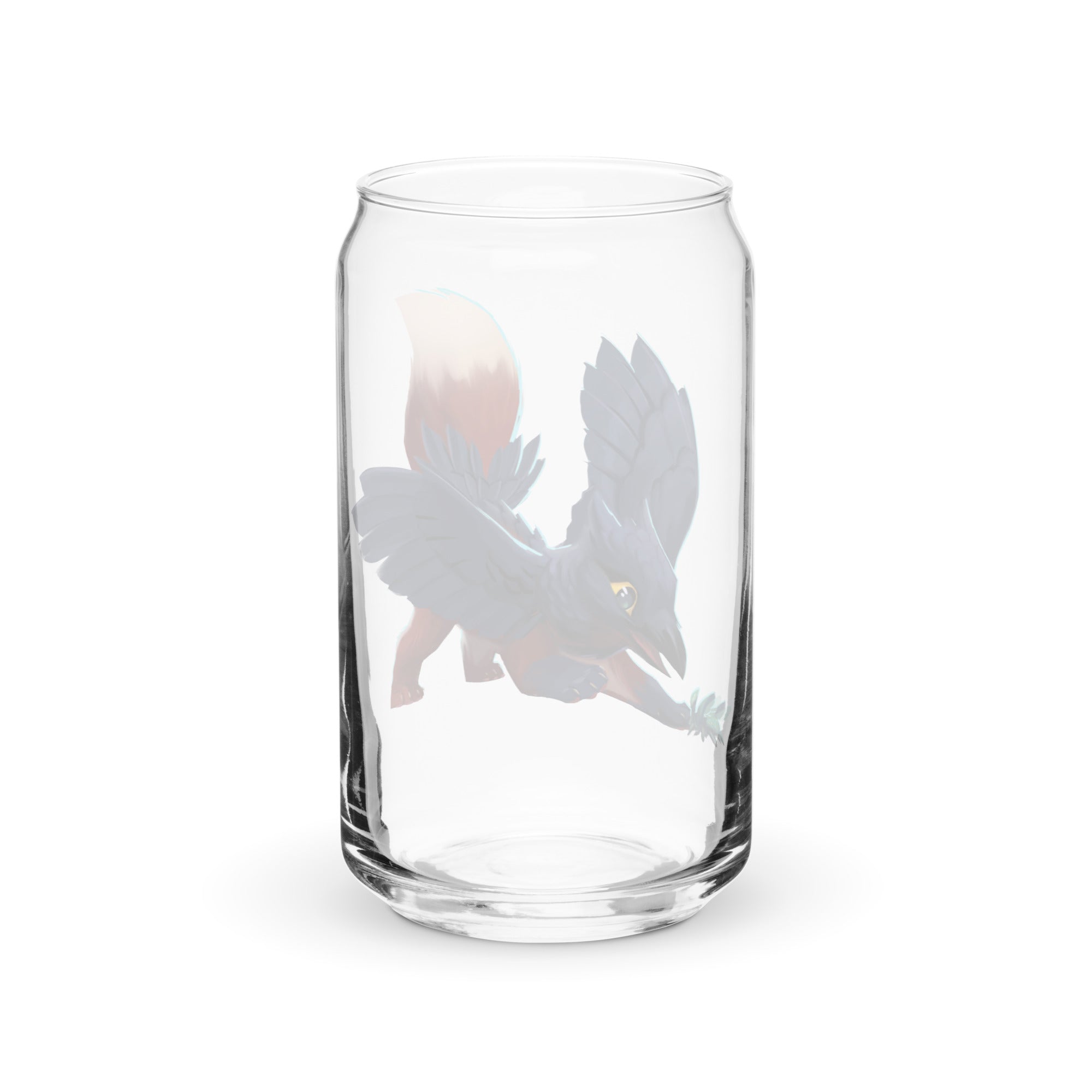Playful Pit Can Shaped Glass