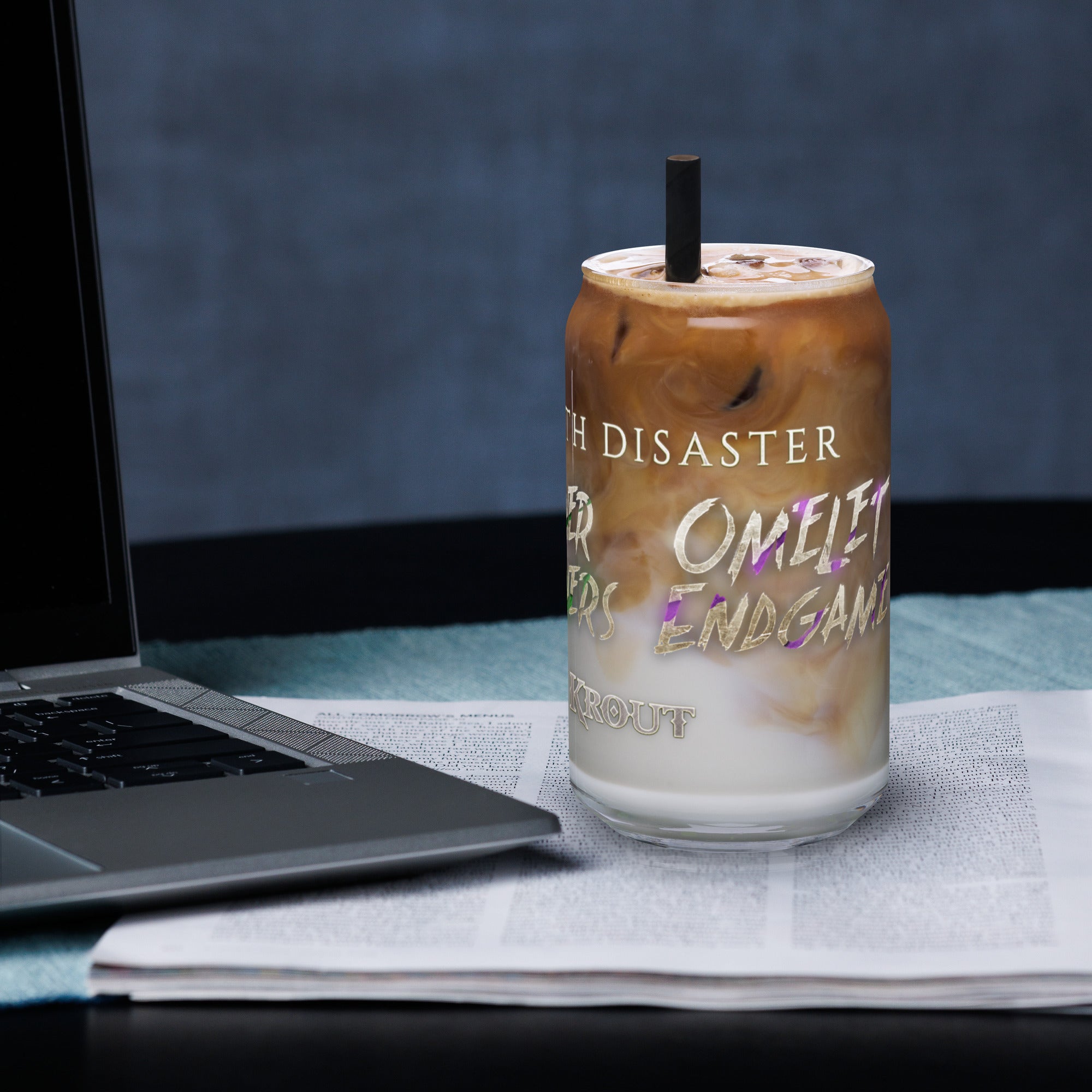 Cooking with Disaster Trilogy glass