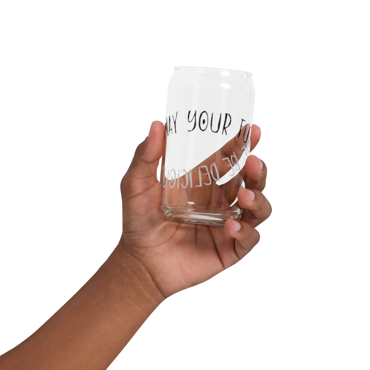 May Your Future Be Delicious glass