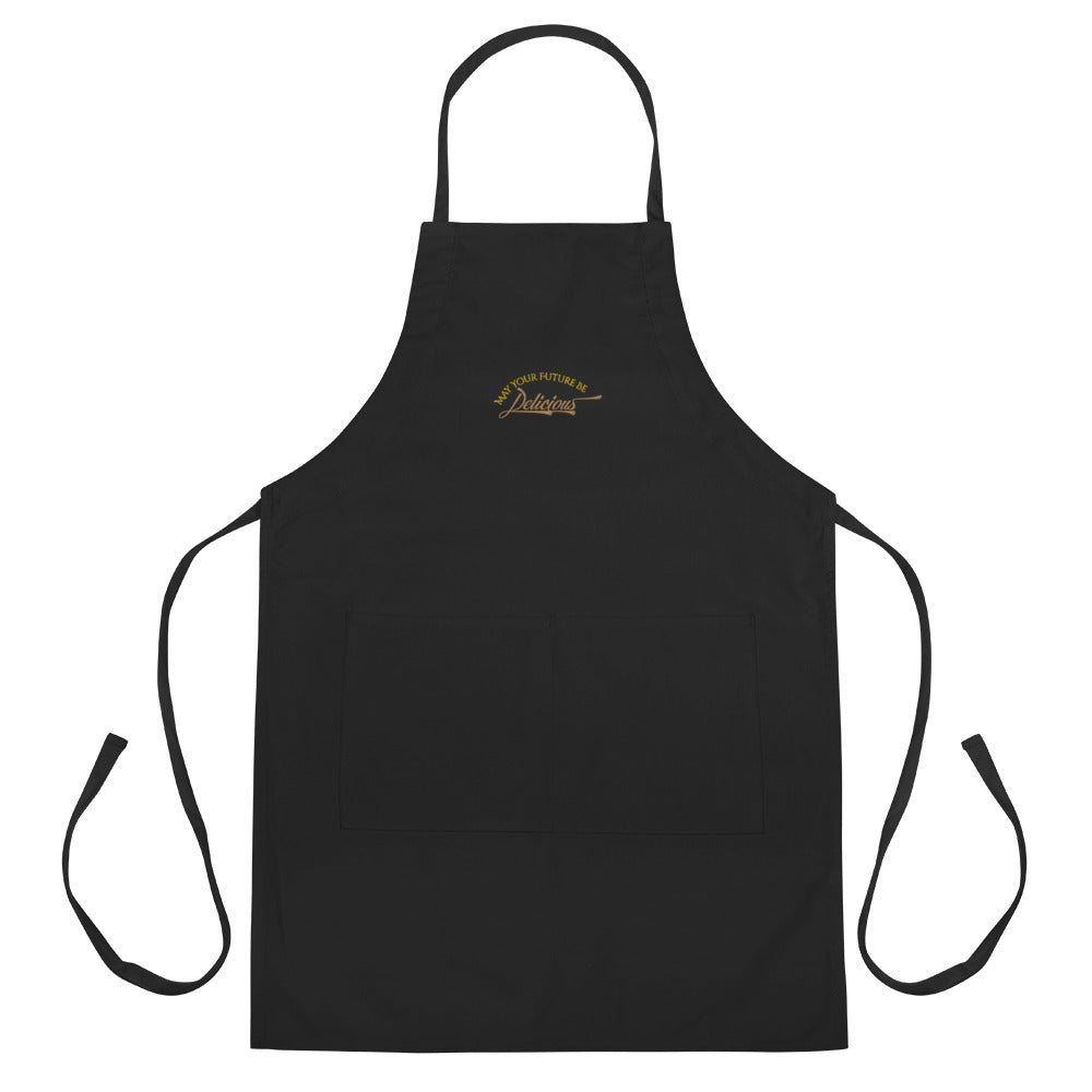 May Your Future Be Delicious Embroidered Apron