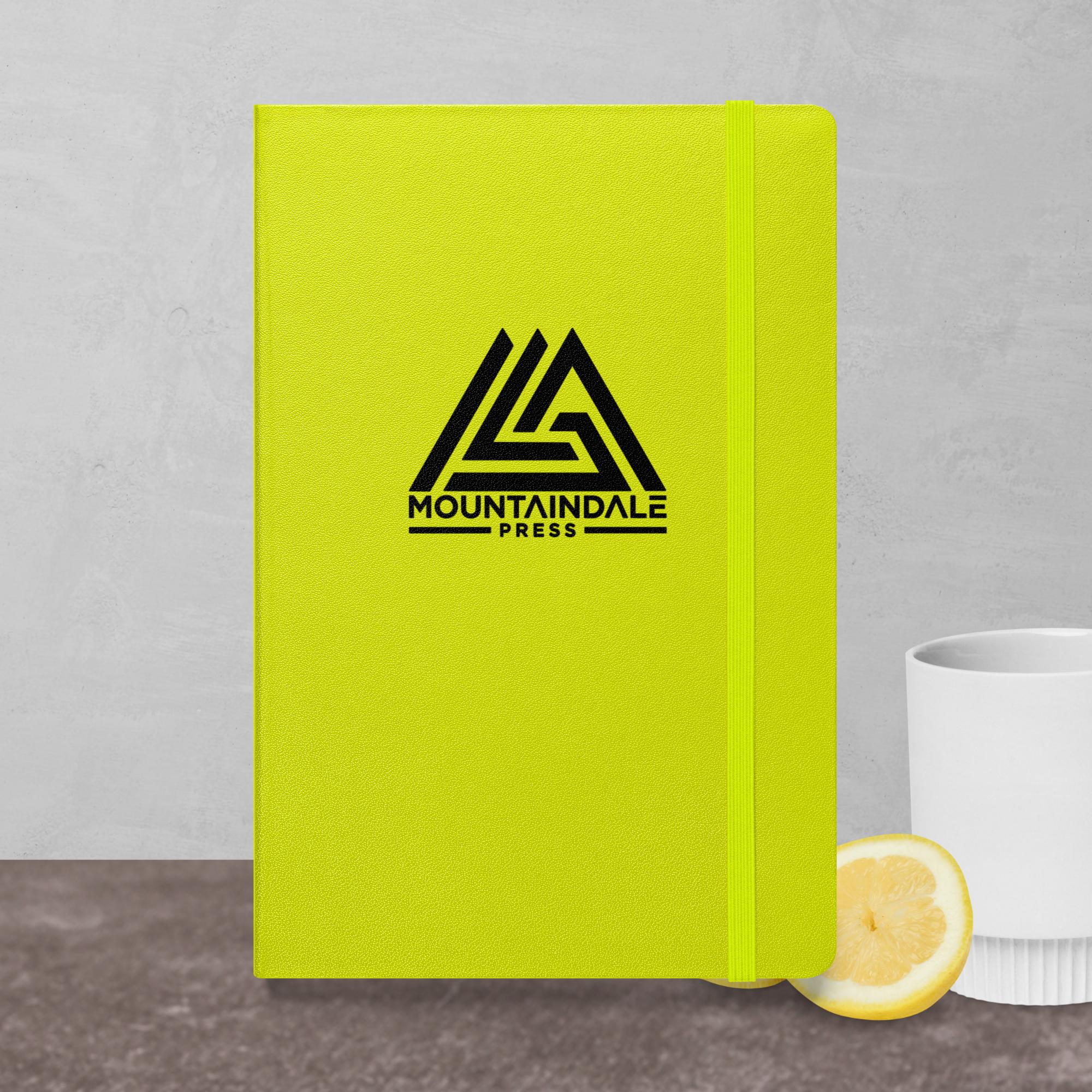 Hardcover bound notebook