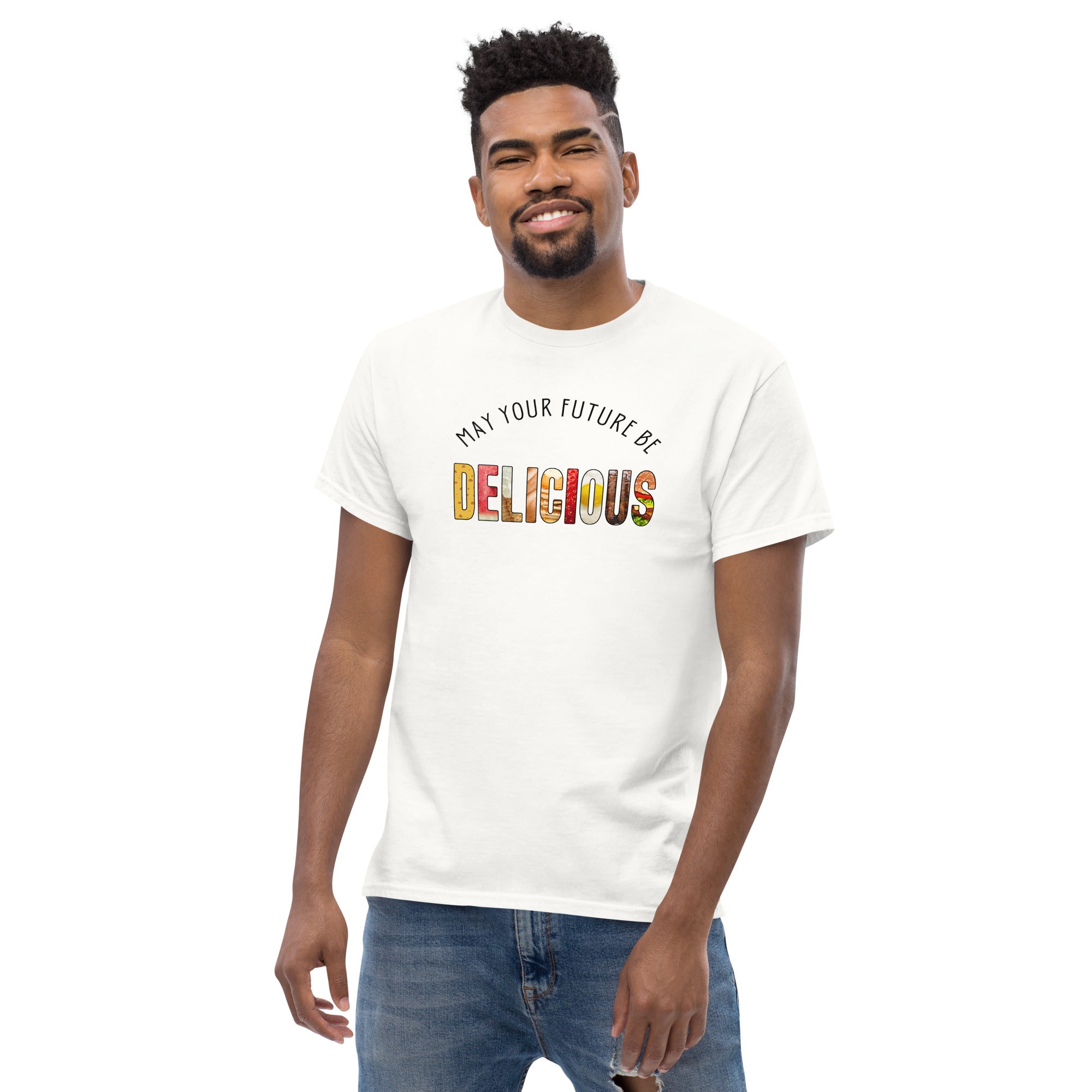 May Your Future Be Delicious Men's classic tee