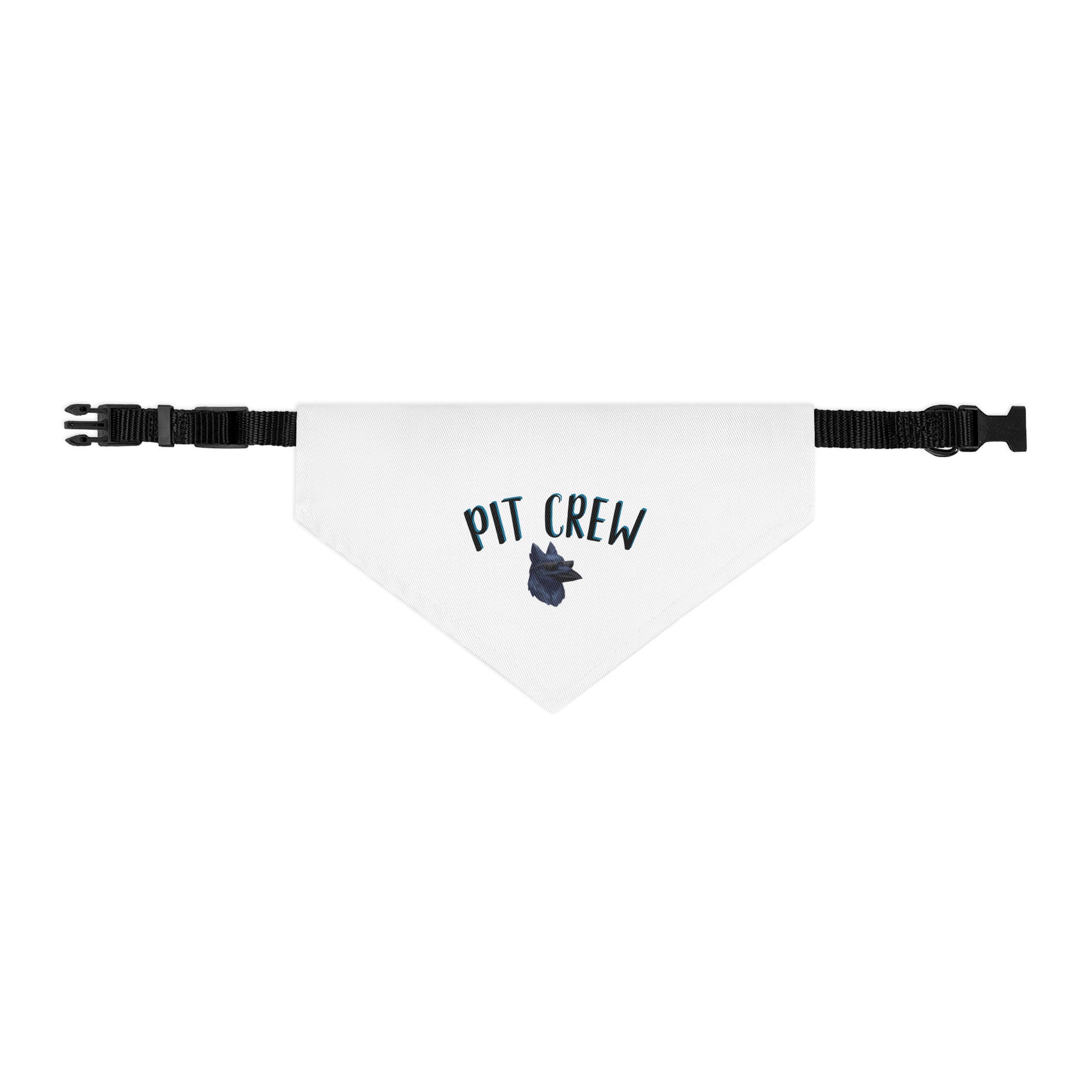 Pit Crew Pet bandana collar
