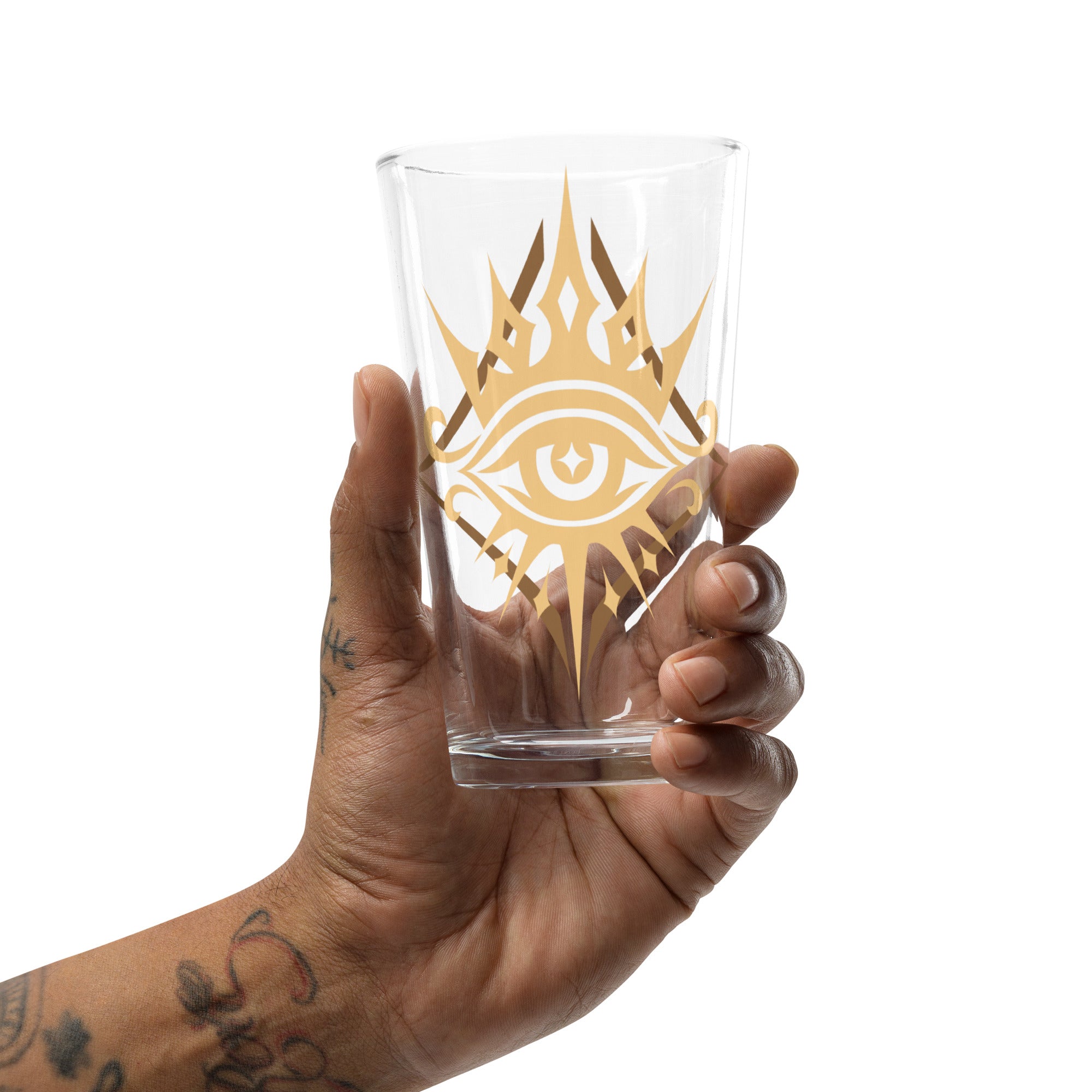 Unbound Shaker pint glass
