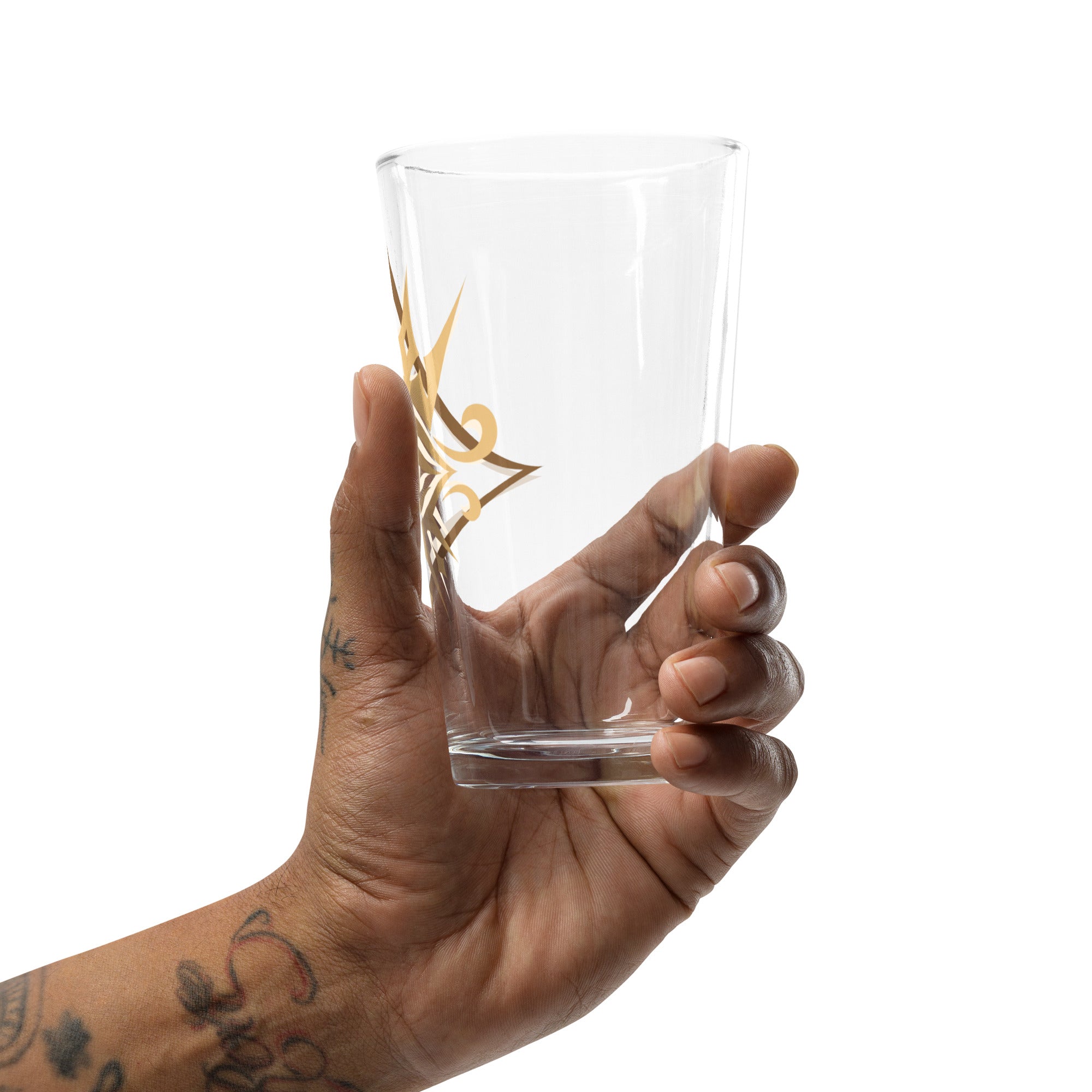 Unbound Shaker pint glass
