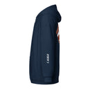 Fievil Heavy Blend Zip Hoodie with Embroidered Sleeve