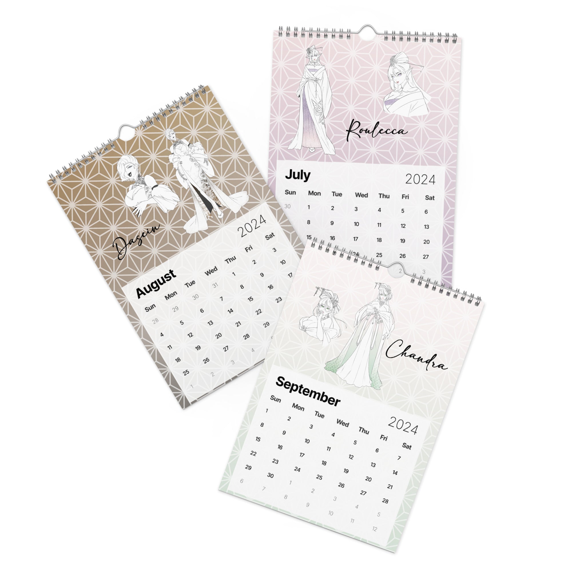 The Powerful Women of Artorian's Archives 2024 Wall Calendar