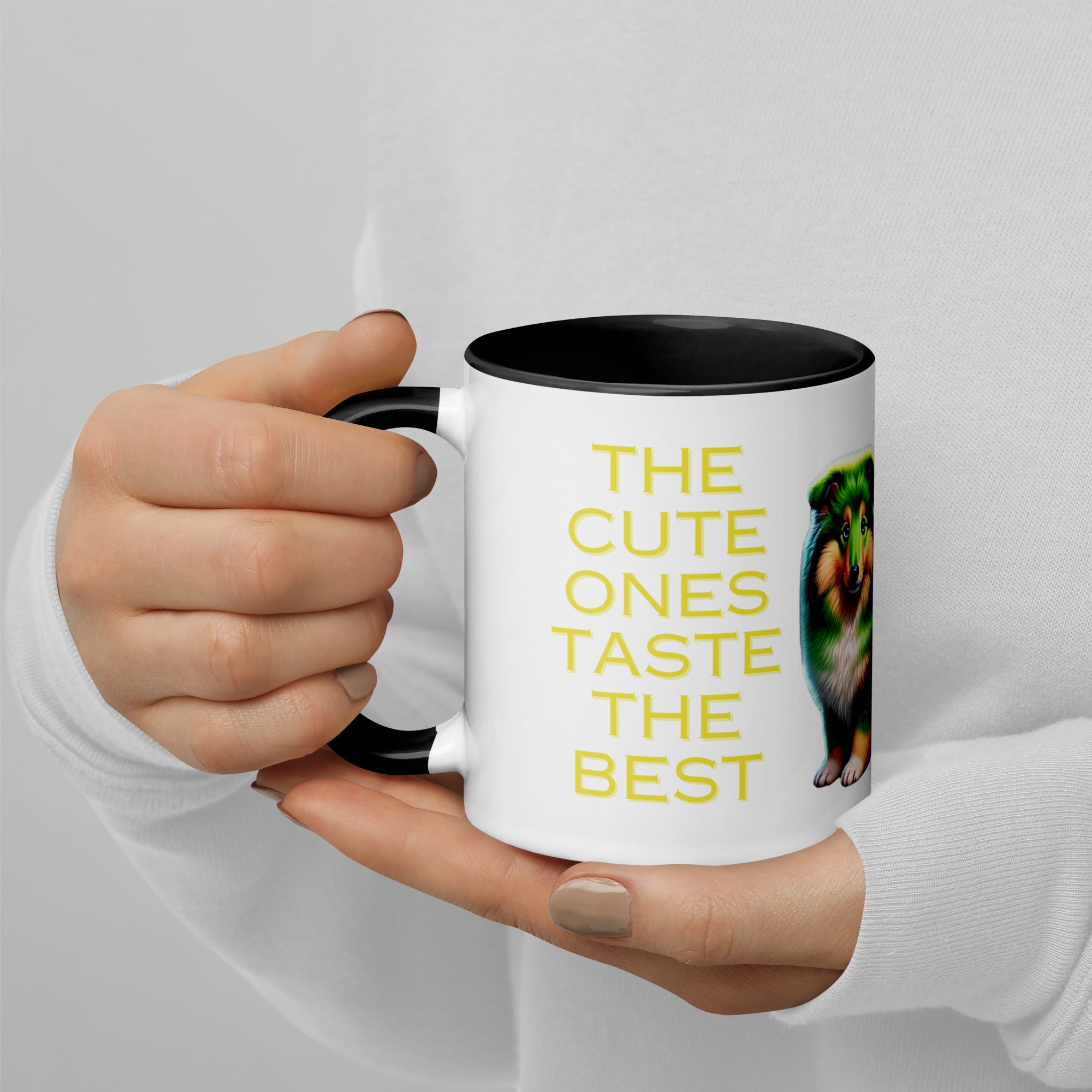 The Cute Ones Taste The Best Mug with Color Inside