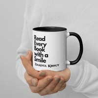 Read Every Book with a Smile mug