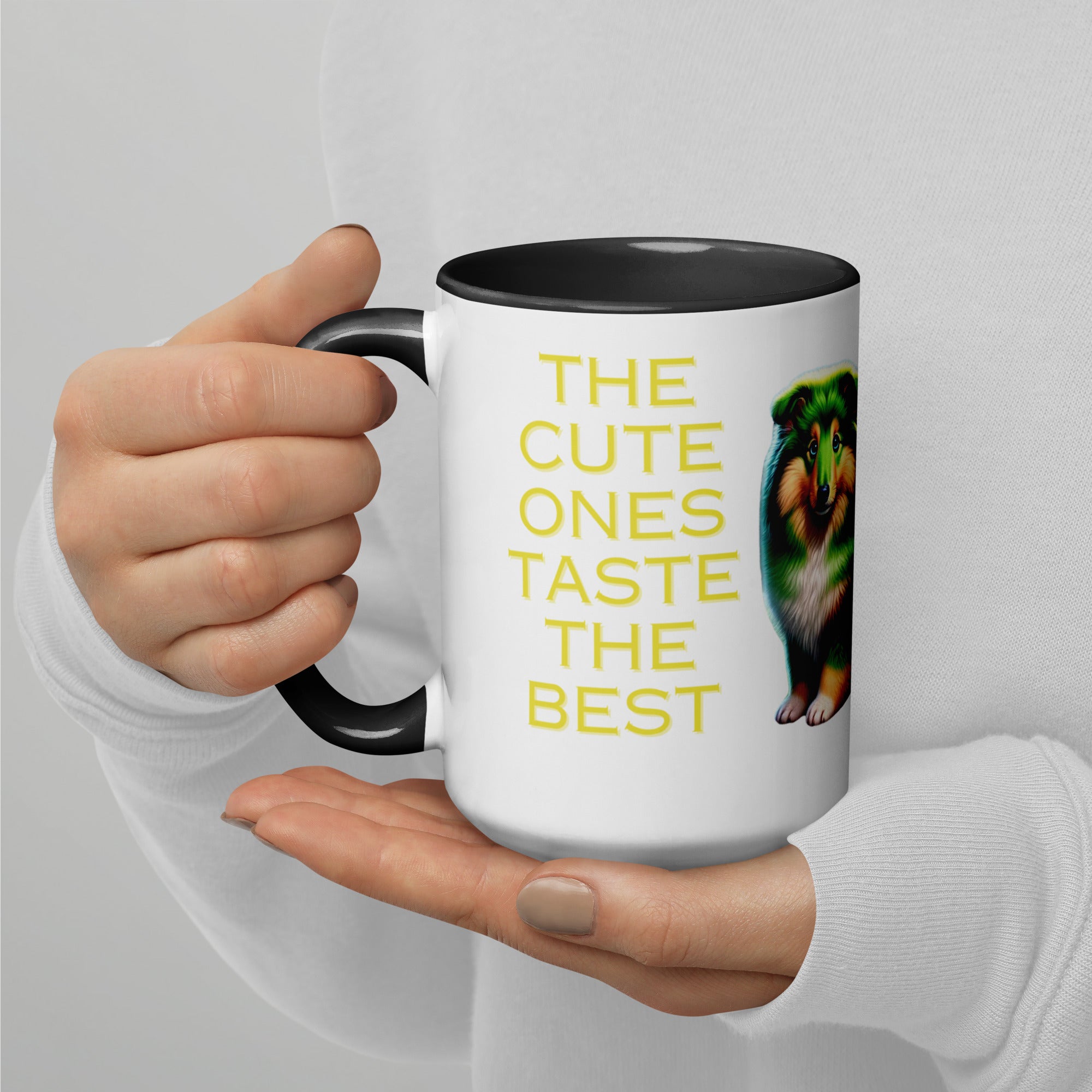 The Cute Ones Taste The Best Mug with Color Inside