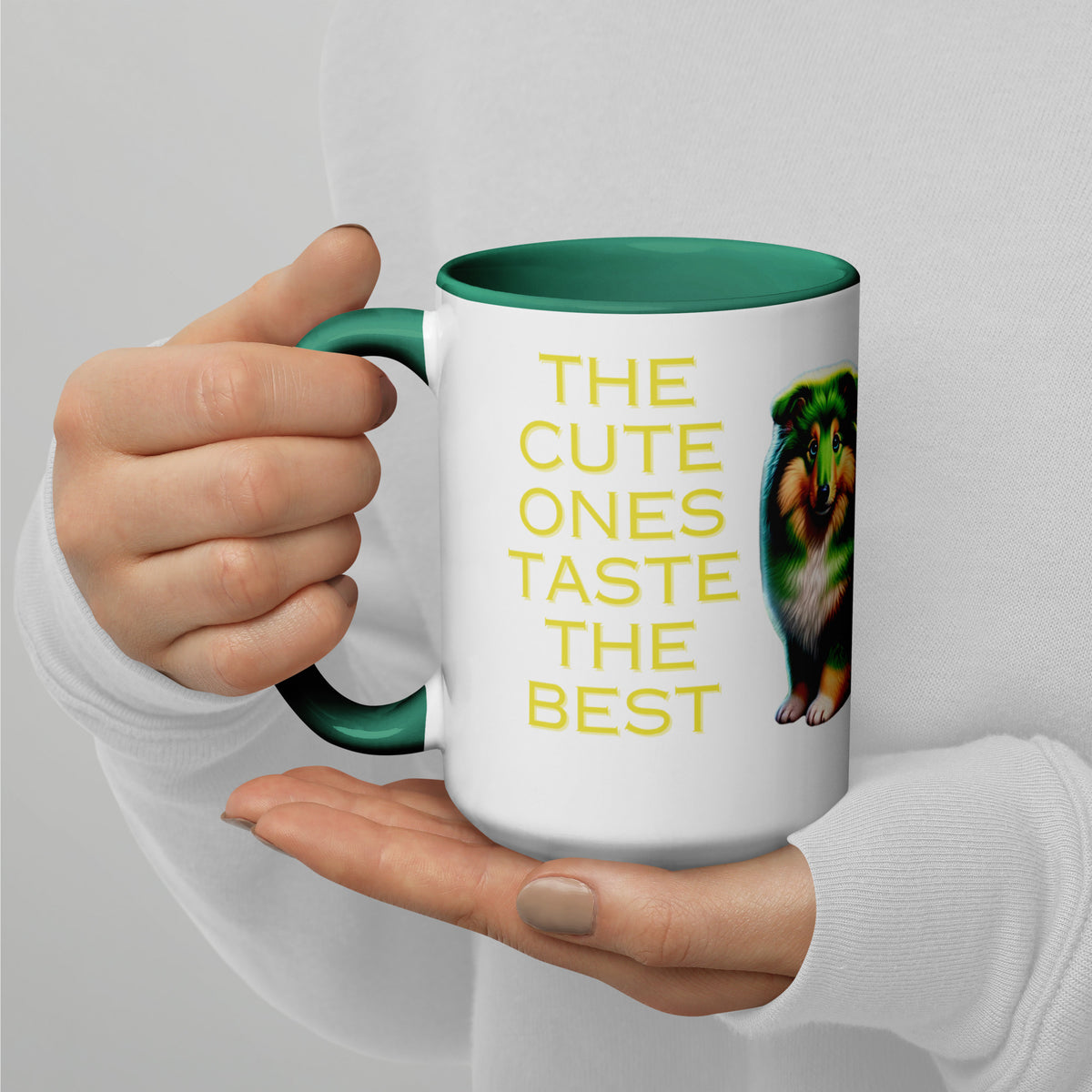 The Cute Ones Taste The Best Mug with Color Inside