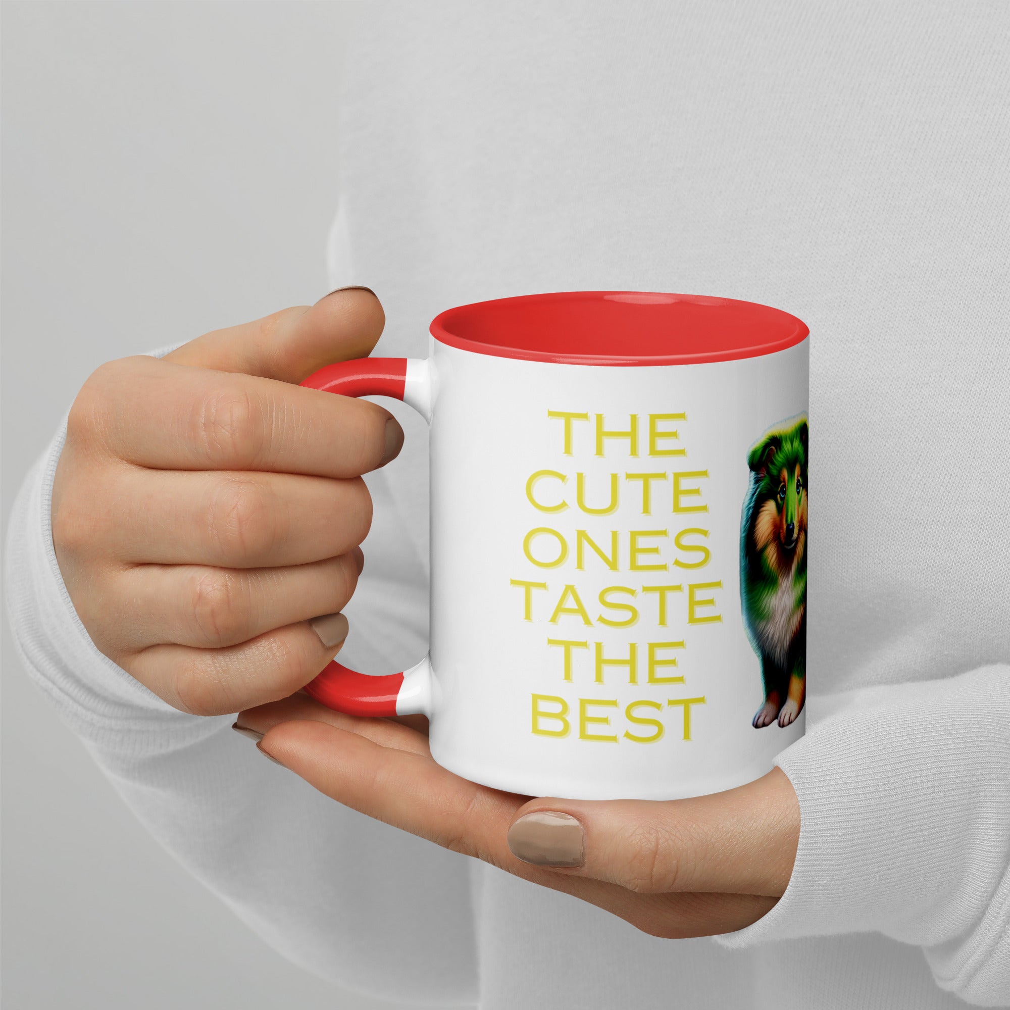 The Cute Ones Taste The Best Mug with Color Inside