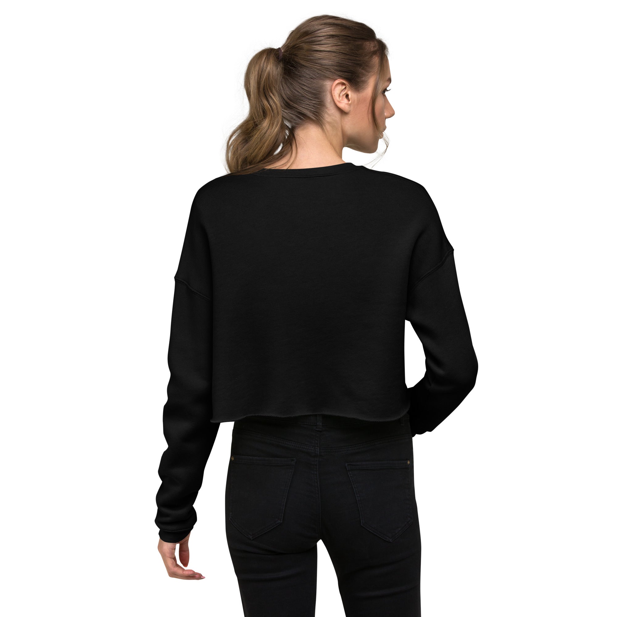 Melon Collie Crop Sweatshirt