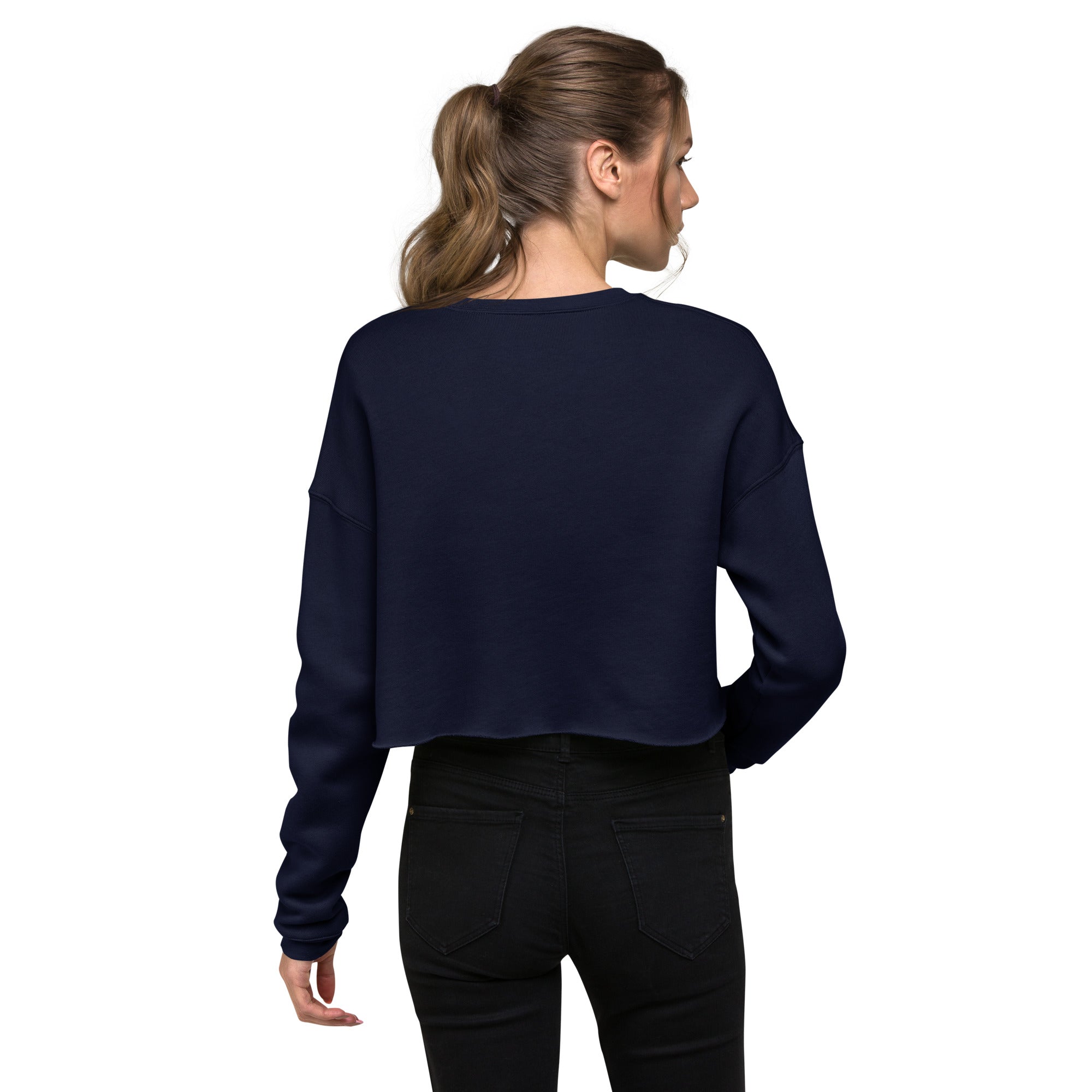 Melon Collie Crop Sweatshirt