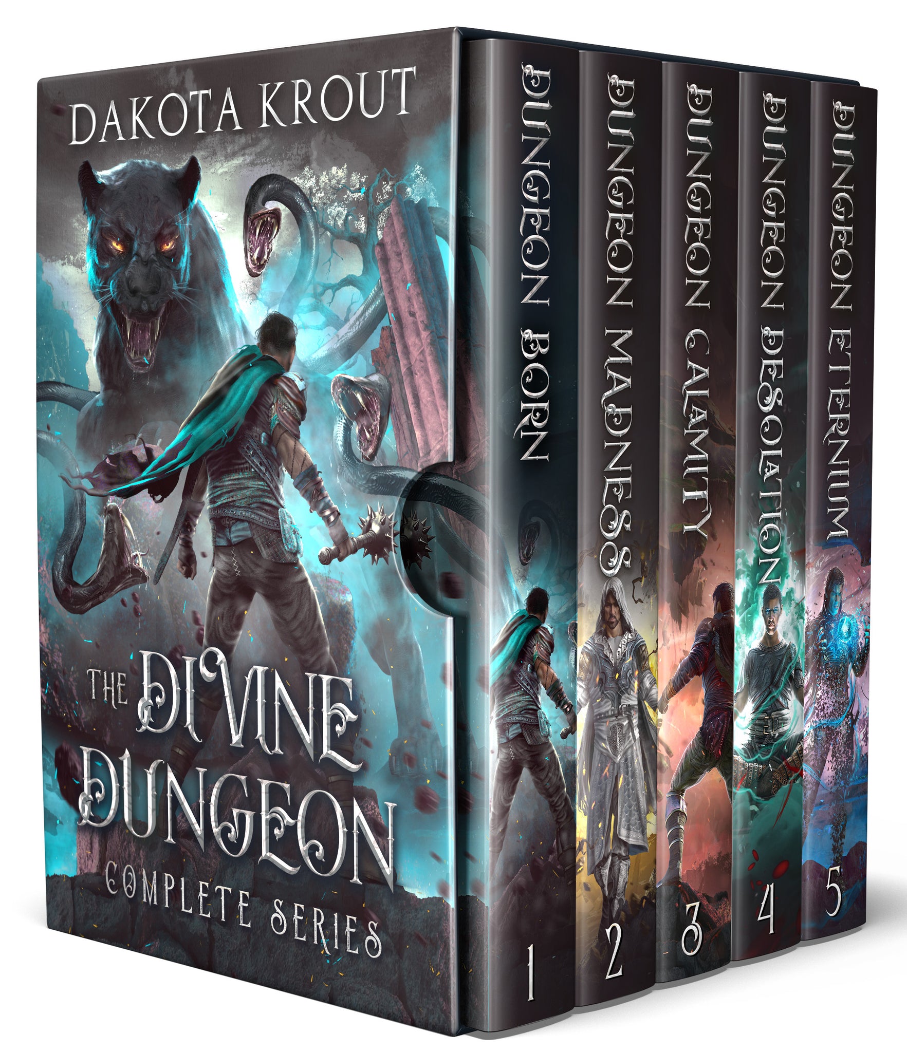 Divine Dungeon Signed Hardcover Set