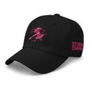 Storm Company in pink Dad hat