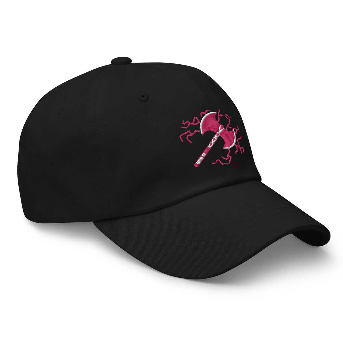 Storm Company in pink Dad hat