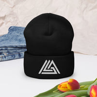 MDP Black Cuffed Beanie